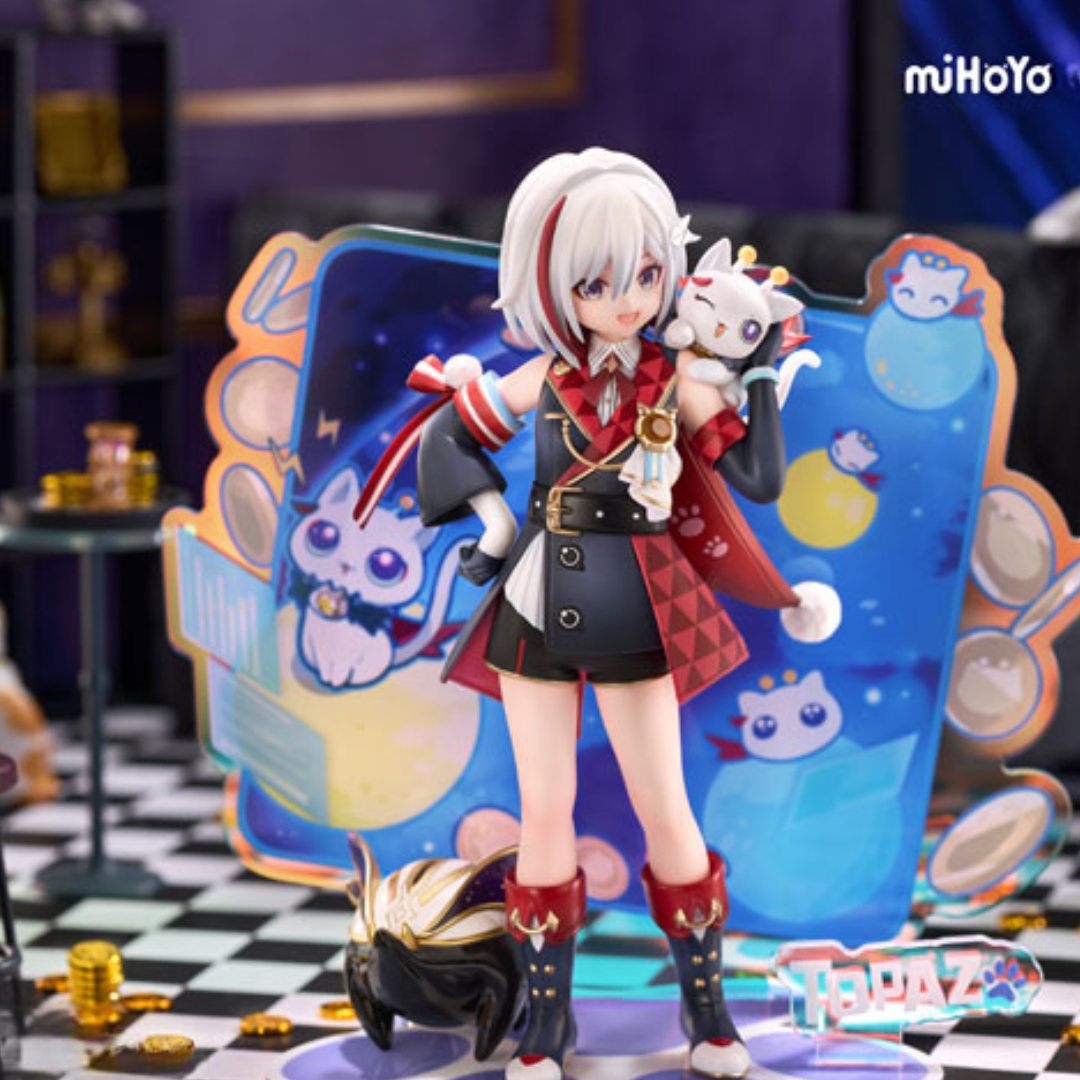 Honkai: Star Rail - RISE UP+ Chibineko Series Complete Figure - Topaz & Numby Ver. [PRE-ORDER](RELEASE MAY26)