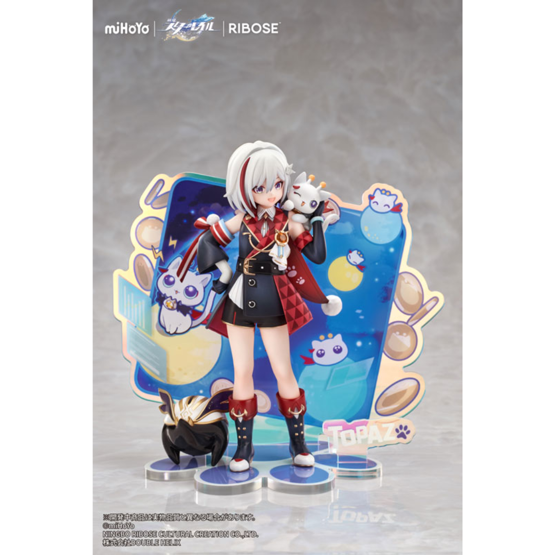 Honkai: Star Rail - RISE UP+ Chibineko Series Complete Figure - Topaz & Numby Ver. [PRE-ORDER](RELEASE MAY26)