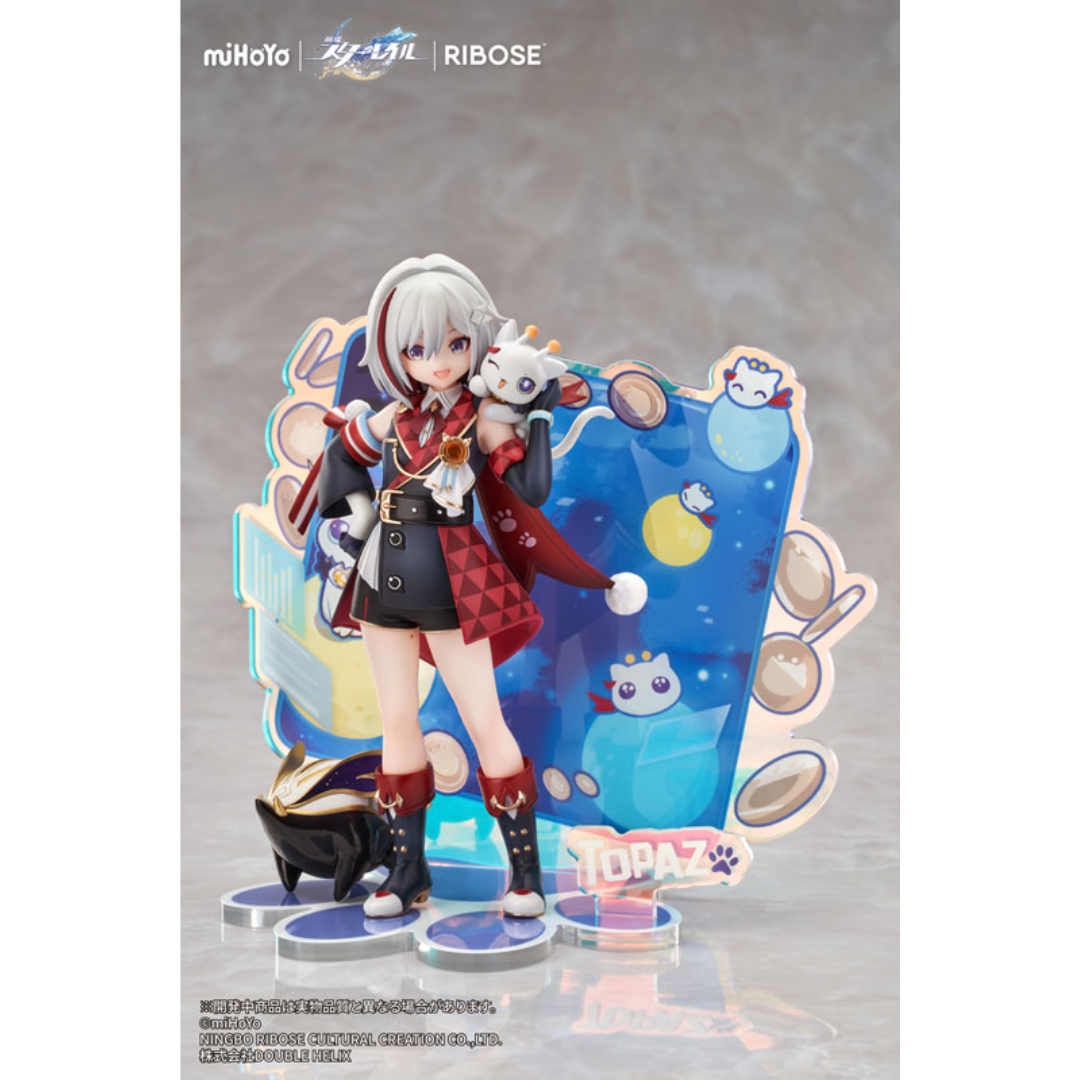 Honkai: Star Rail - RISE UP+ Chibineko Series Complete Figure - Topaz & Numby Ver. [PRE-ORDER](RELEASE MAY26)
