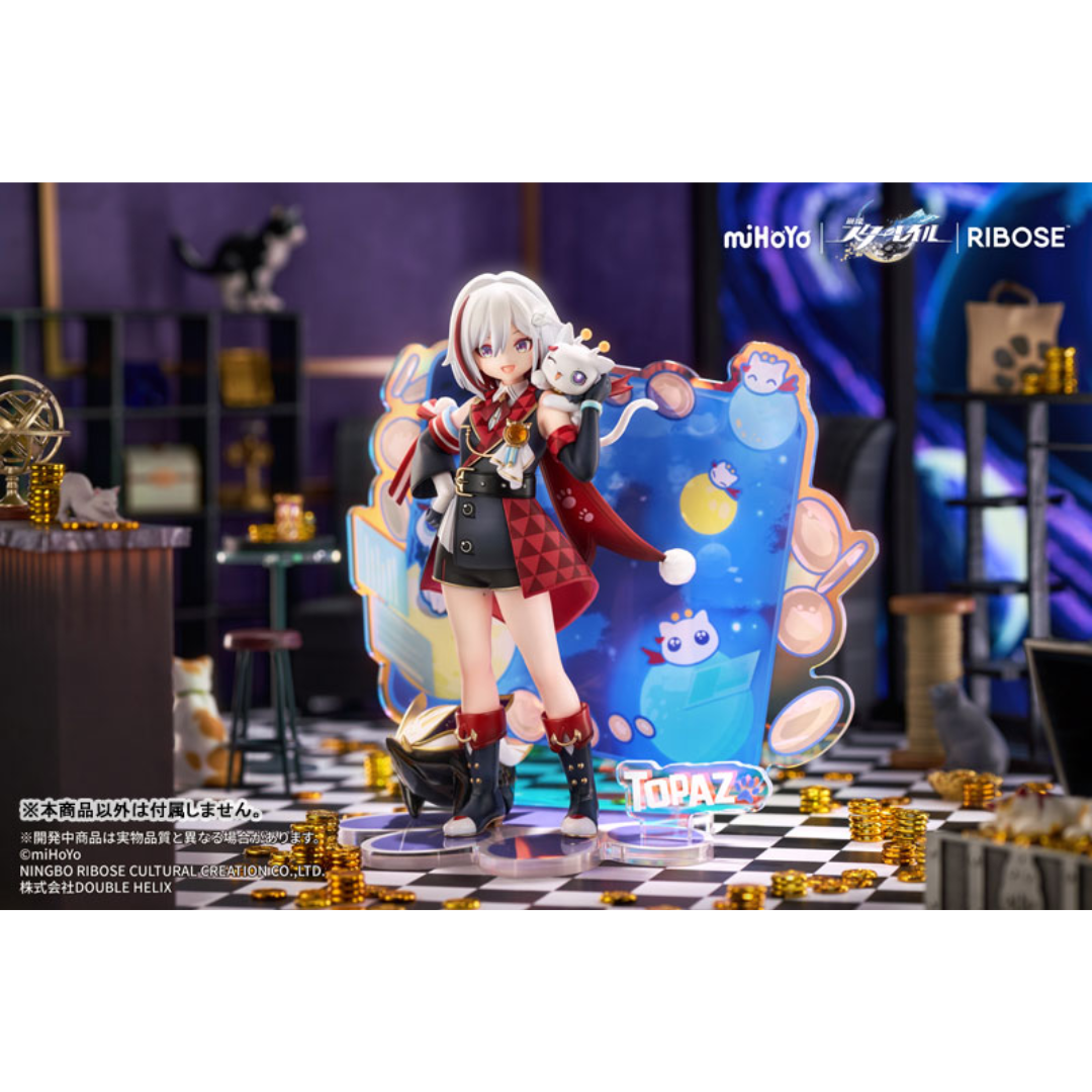 Honkai: Star Rail - RISE UP+ Chibineko Series Complete Figure - Topaz & Numby Ver. [PRE-ORDER](RELEASE MAY26)