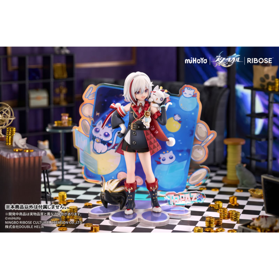 Honkai: Star Rail - RISE UP+ Chibineko Series Complete Figure - Topaz & Numby Ver. [PRE-ORDER](RELEASE MAY26)