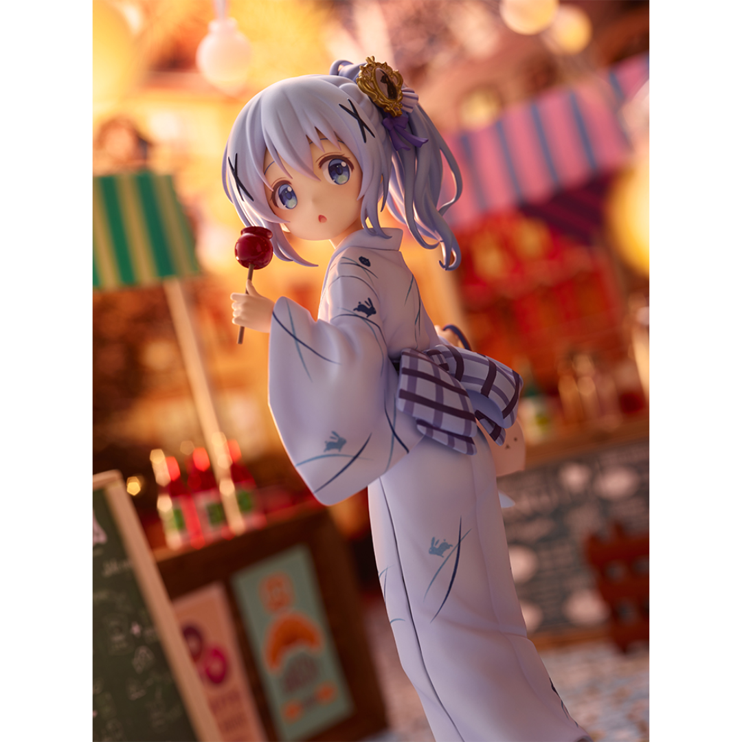 Is the order a rabbit? BLOOM - PLUM 1/7 Complete Figure - Chino (Summer  Festival) Repackage Edition