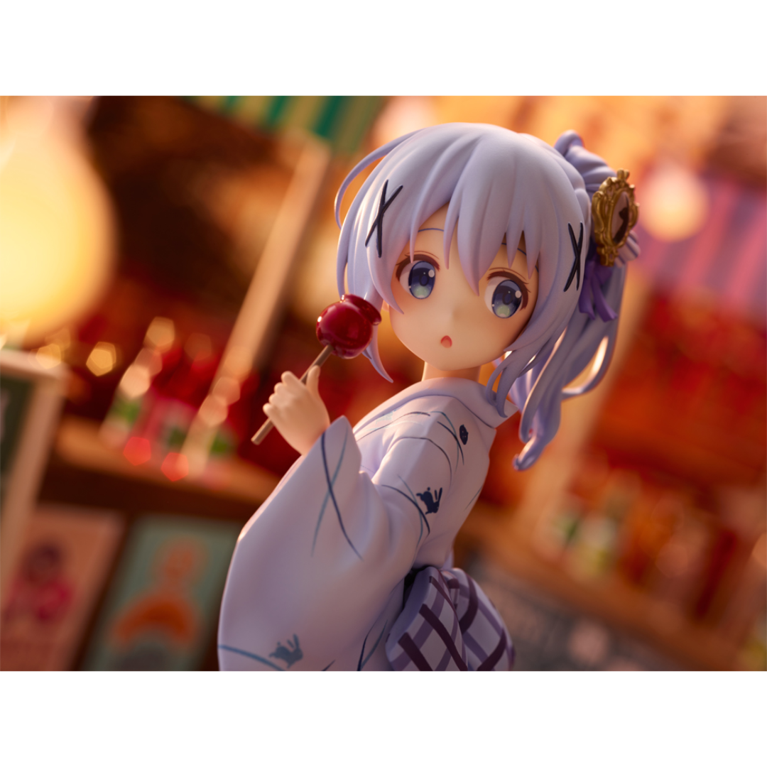 Is the order a rabbit? BLOOM - PLUM 1/7 Complete Figure - Chino (Summer  Festival) Repackage Edition