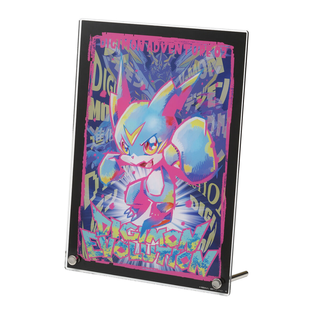 Digimon -Kenji Watanabe Design Digimon Adventure 02 Veemon Evolution Acrylic Board [INSTOCK]