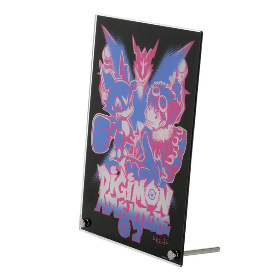 Digimon - Adventure 02 - 25th Anniversary Acrylic Board Designed by Kenji Watanabe [PRE-ORDER] (RELEASE AUG-SEP25)