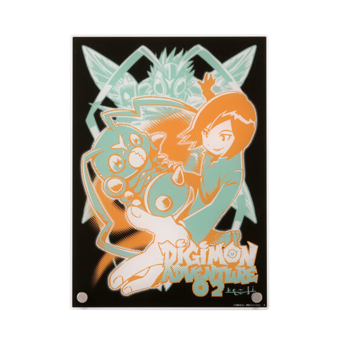 Digimon - Adventure 02 - 25th Anniversary Acrylic Board Designed by Kenji Watanabe [PRE-ORDER] (RELEASE AUG-SEP25)