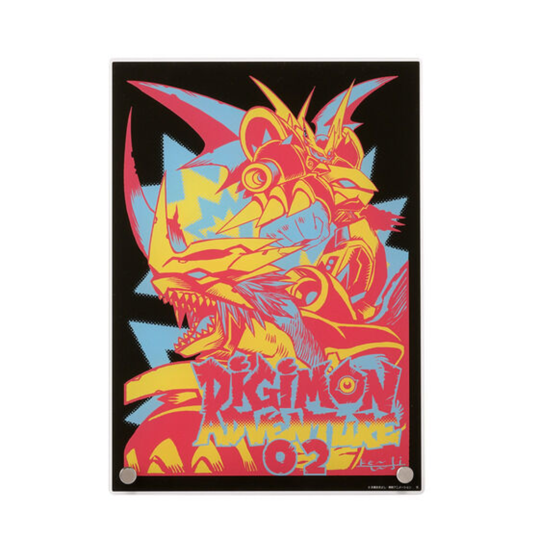 Digimon - Adventure 02 - 25th Anniversary Acrylic Board Designed by Kenji Watanabe [PRE-ORDER] (RELEASE AUG-SEP25)