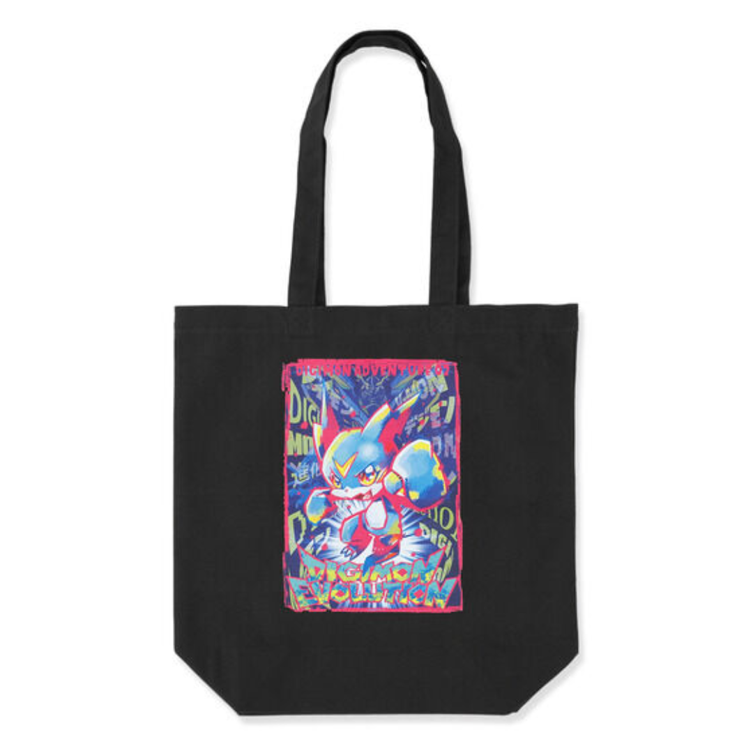 Digimon -Kenji Watanabe Designed Digimon Adventure 02 Veemon Evolution Tote Bag [INSTOCK]