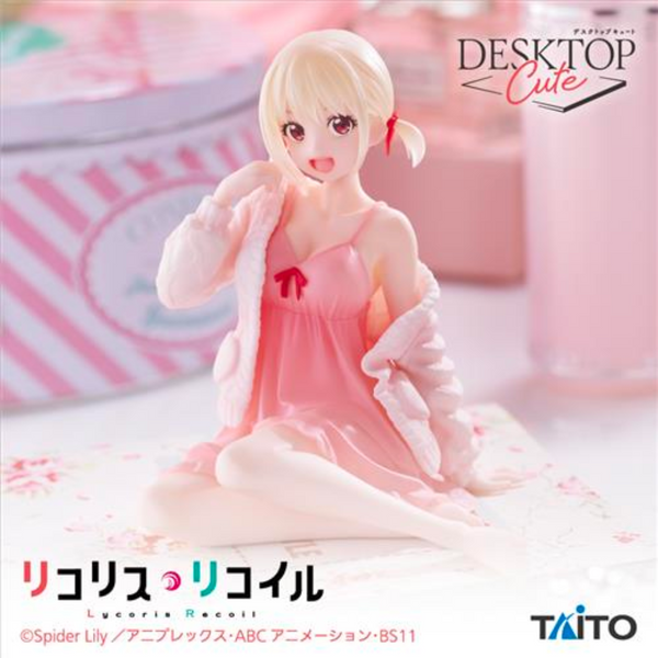 Lycoris Recoil - Desktop Cute Figure - Nishikigi Chisato (Roomwear Ver.) [PRE-ORDER](RELEASE JUN24)
