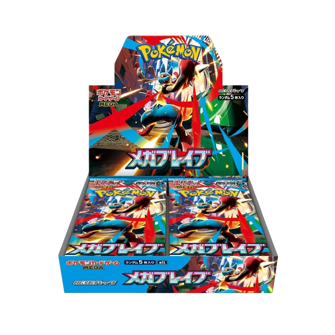 Pokemon Japanese TCG - MEGA Expansion Mega Brave Booster Box M1L (JP) [INSTOCK]