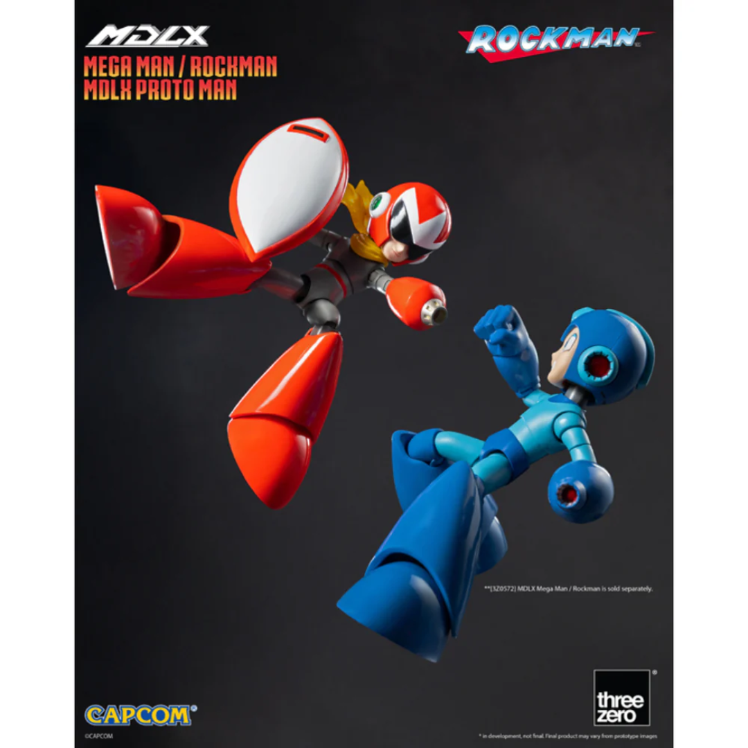 Mega Man - threezero Figure - MDLX Proto Man [PRE-ORDER] (RELEASE JUN26)