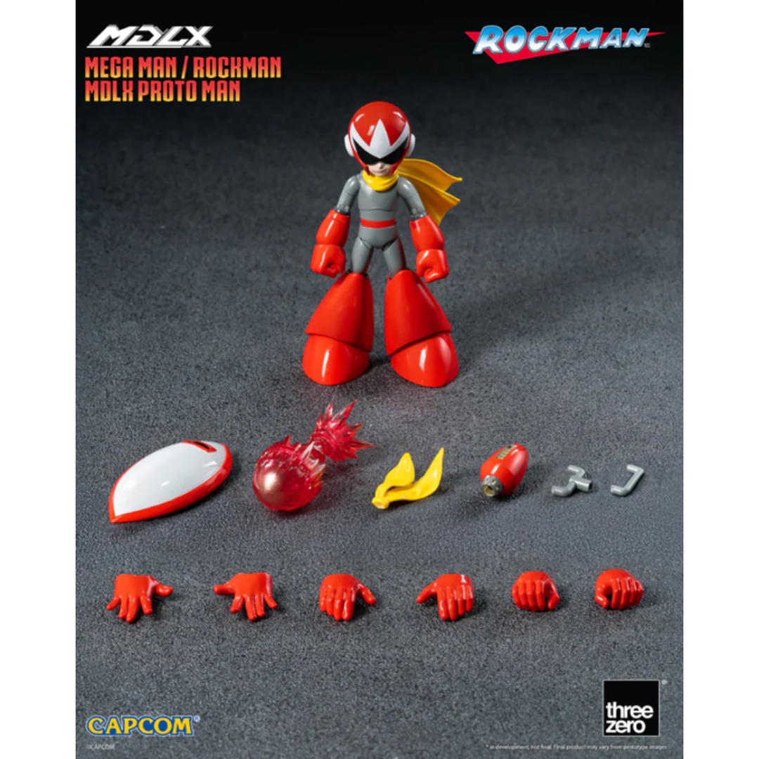Mega Man - threezero Figure - MDLX Proto Man [PRE-ORDER] (RELEASE JUN26)