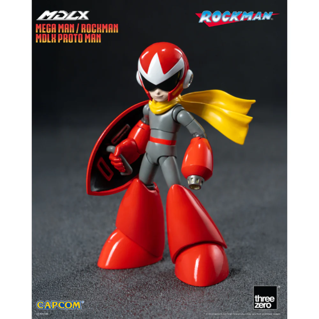 Mega Man - threezero Figure - MDLX Proto Man [PRE-ORDER] (RELEASE JUN26)