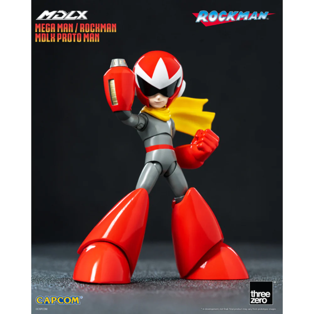 Mega Man - threezero Figure - MDLX Proto Man [PRE-ORDER] (RELEASE JUN26)
