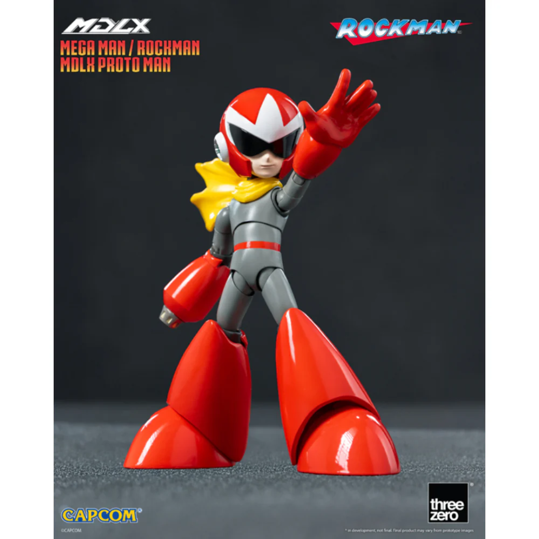 Mega Man - threezero Figure - MDLX Proto Man [PRE-ORDER] (RELEASE JUN26)