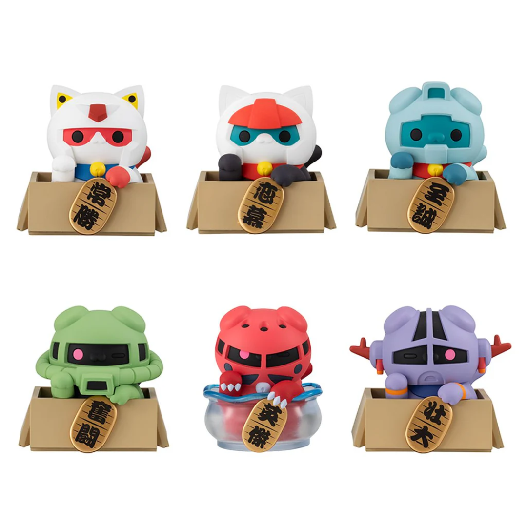 Mobile Suit Gundam - MEGA CAT PROJECT - Mobile Suit Nyandum LUCKYCAT 1BOX (6PCS) [PRE-ORDER](RELEASE JUN26)