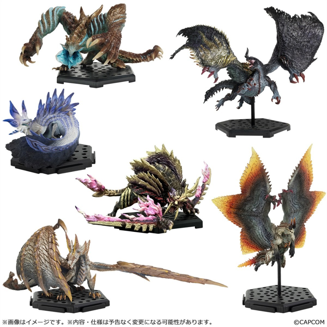 Monster Hunter - Capcom Figure Builder Standard Model Plus THE BEST Vol.25,26 (6Pack BOX)  [PRE-ORDER] (RELEASE MAR27)