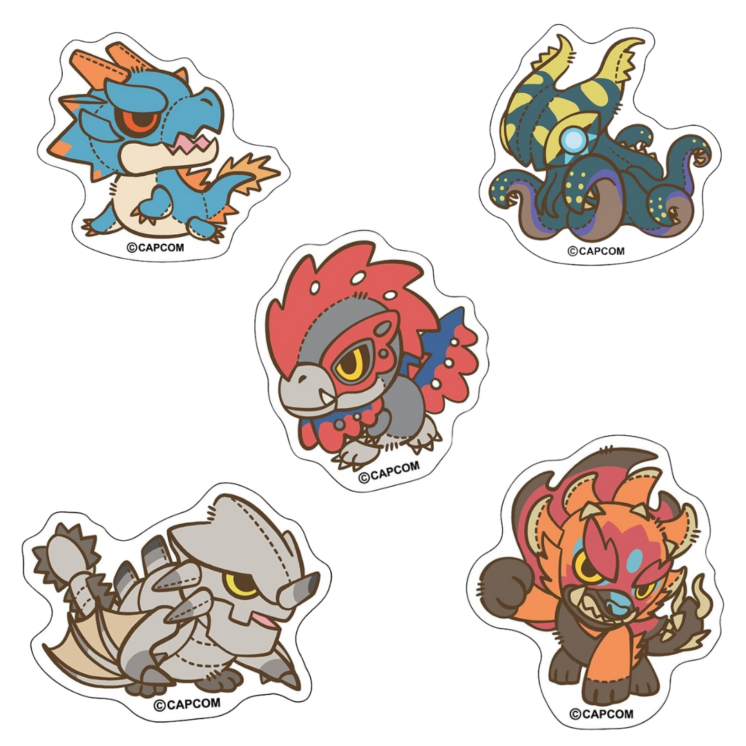 Monster Hunter - MonDefo Diecut Sticker [PRE-ORDER] (RELEASE MAR26)