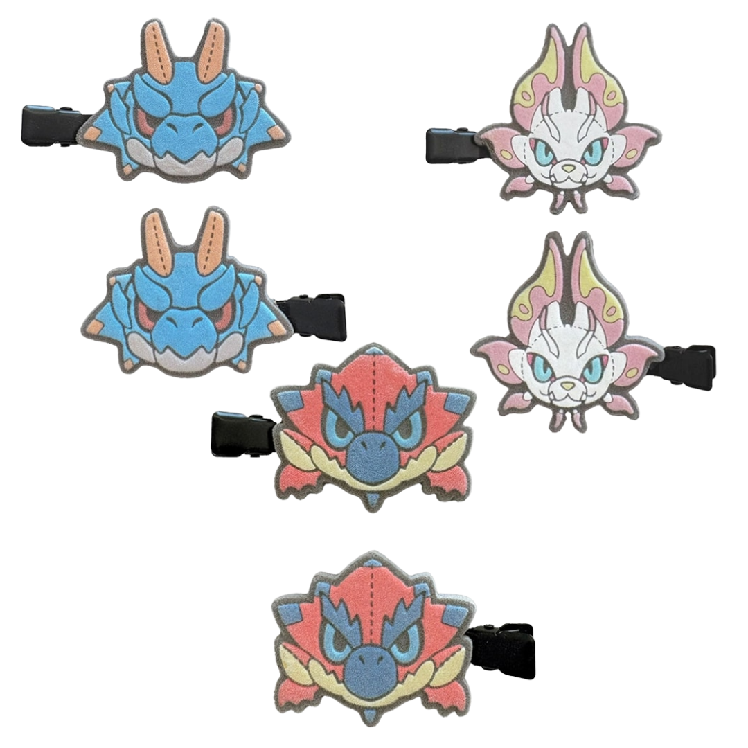 Monster Hunter - MonDefo Flocked Hair Clip [PRE-ORDER] (RELEASE MAR26)