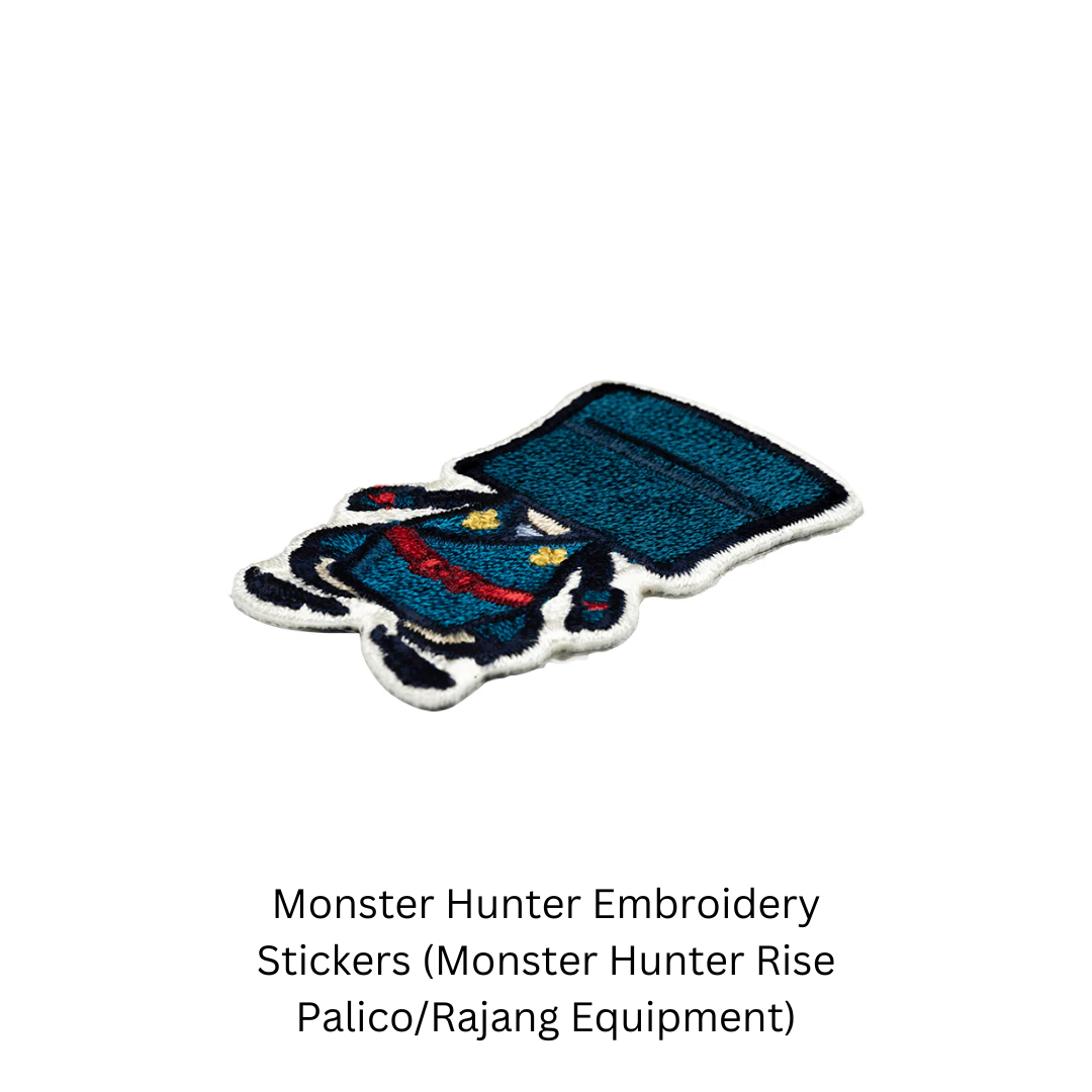 Monster Hunter - Capcom - Embroidery Sticker Patch  [INSTOCK]
