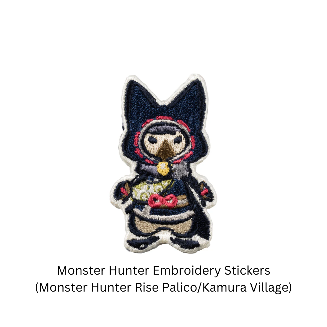 Monster Hunter - Capcom - Embroidery Sticker Patch