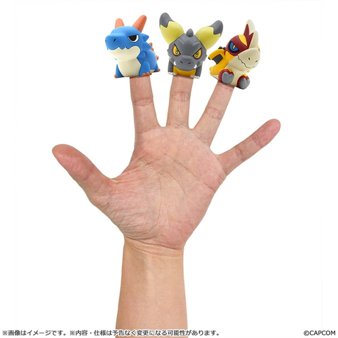 Monster Hunter - Capcom Figure Builder Finger Puppet - Monster Hunter Vol.2 (10Pack BOX) [PRE-ORDER] (RELEASE MAR26)
