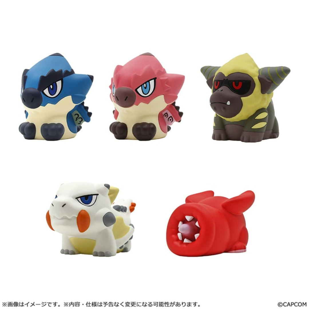 Monster Hunter - Capcom Figure Builder Finger Puppet - Monster Hunter Vol.2 (10Pack BOX) [PRE-ORDER] (RELEASE MAR26)