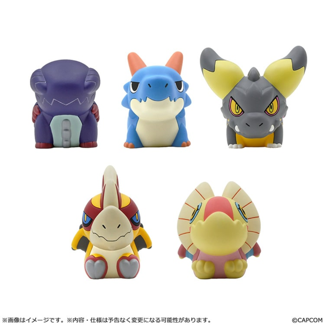 Monster Hunter - Capcom Figure Builder Finger Puppet - Monster Hunter Vol.2 (10Pack BOX) [PRE-ORDER] (RELEASE MAR26)