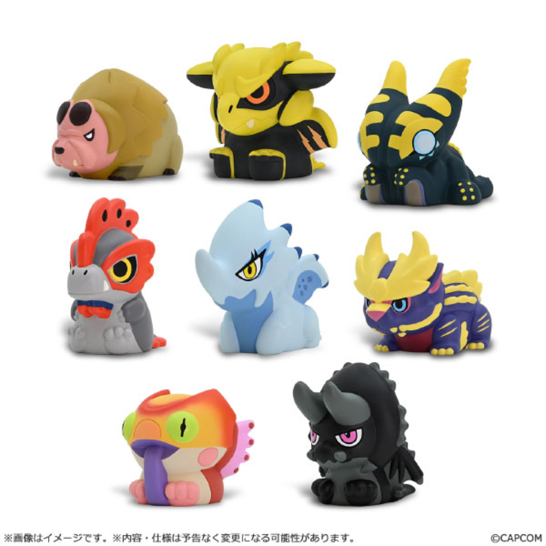 Monster Hunter - Capcom Figure Builder Finger - Puppet Monster Hunter Vol.3 (8Pack BOX) [PRE-ORDER] (RELEASE NOV26)