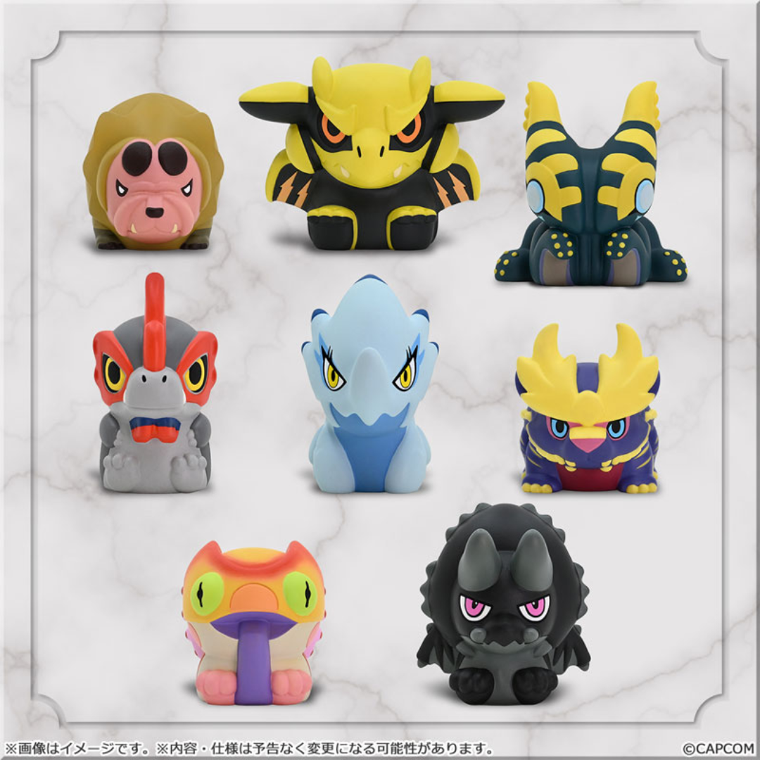 Monster Hunter - Capcom Figure Builder Finger - Puppet Monster Hunter Vol.3 (8Pack BOX) [PRE-ORDER] (RELEASE NOV26)