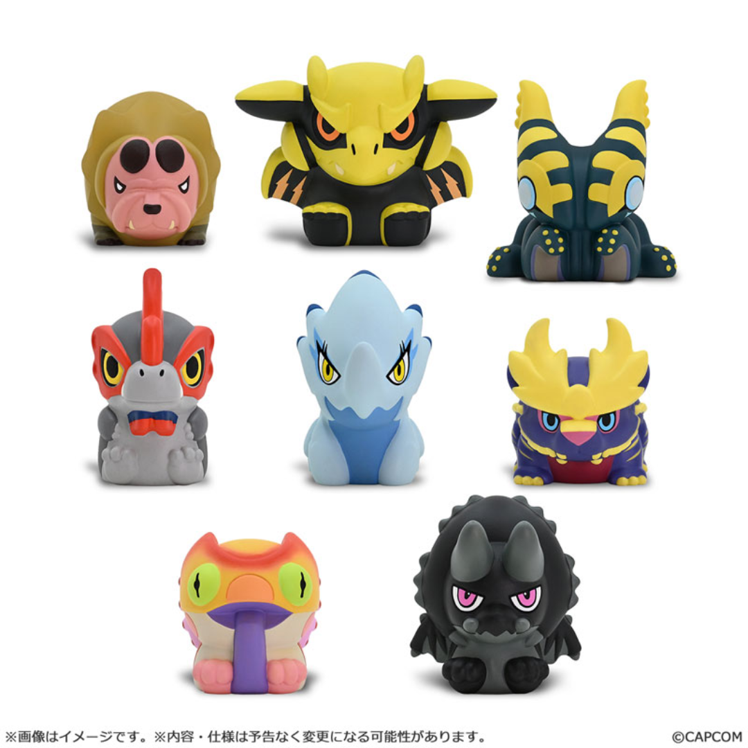 Monster Hunter - Capcom Figure Builder Finger - Puppet Monster Hunter Vol.3 (8Pack BOX) [PRE-ORDER] (RELEASE NOV26)