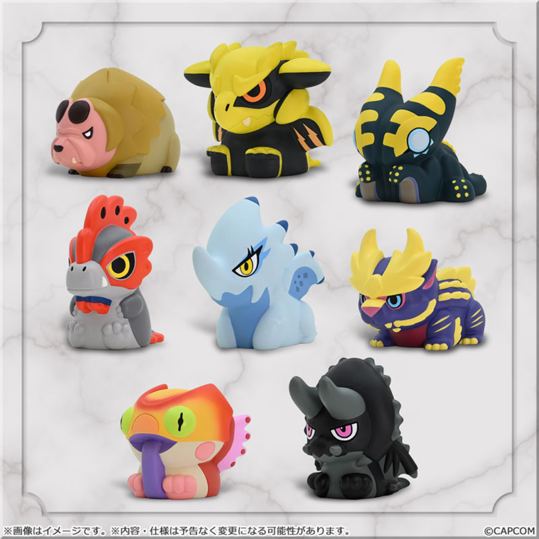 Monster Hunter - Capcom Figure Builder Finger - Puppet Monster Hunter Vol.3 (8Pack BOX) [PRE-ORDER] (RELEASE NOV26)