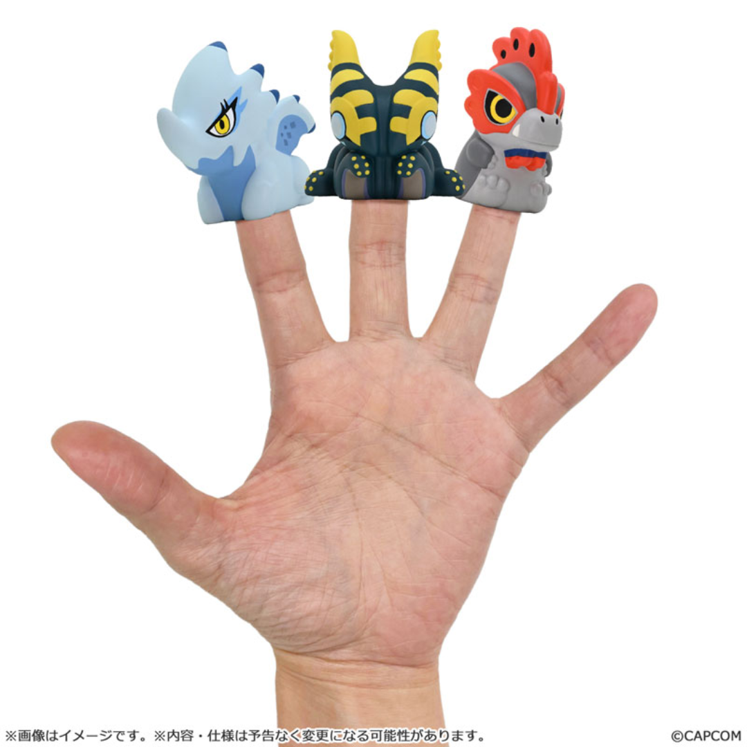 Monster Hunter - Capcom Figure Builder Finger - Puppet Monster Hunter Vol.3 (8Pack BOX) [PRE-ORDER] (RELEASE NOV26)