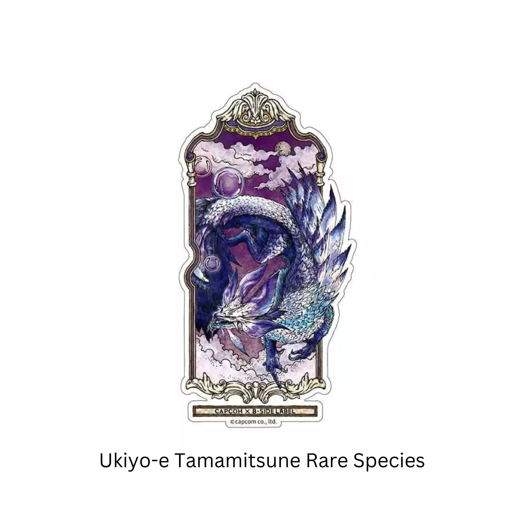 Monster Hunter - Capcom X B-Side Label - Ukiyo-e Sticker [INSTOCK]