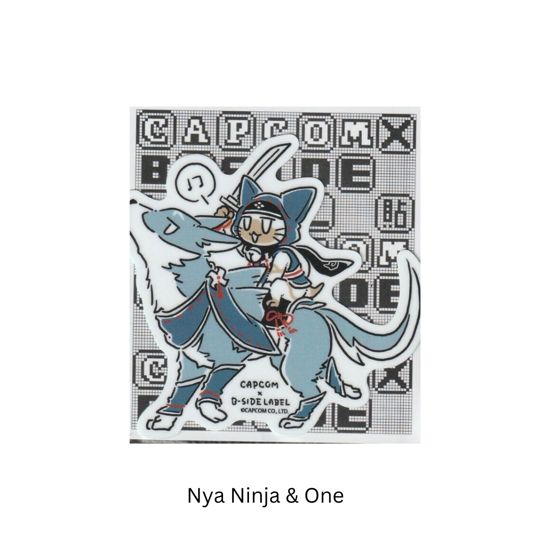 Monster Hunter - Capcom X B-Side Label - Ukiyo-e Sticker [INSTOCK]