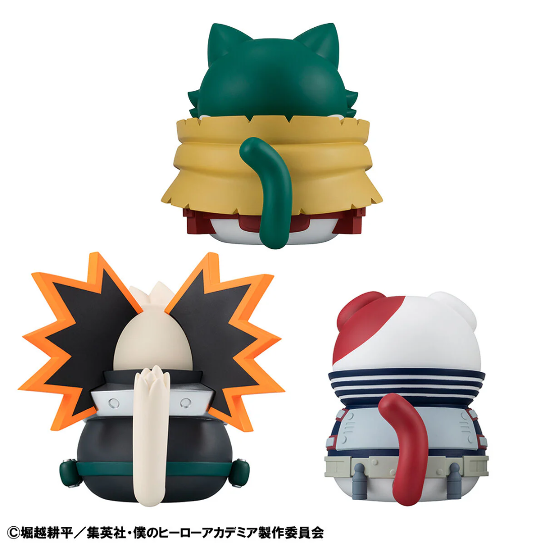 My Hero Academia - MEGA CAT PROJECT - Giant HeroAca Nyanko Izuku Midoriya/Katsuki Bakugo/Shoto Todoroki [PRE-ORDER](RELEASE JUN26)