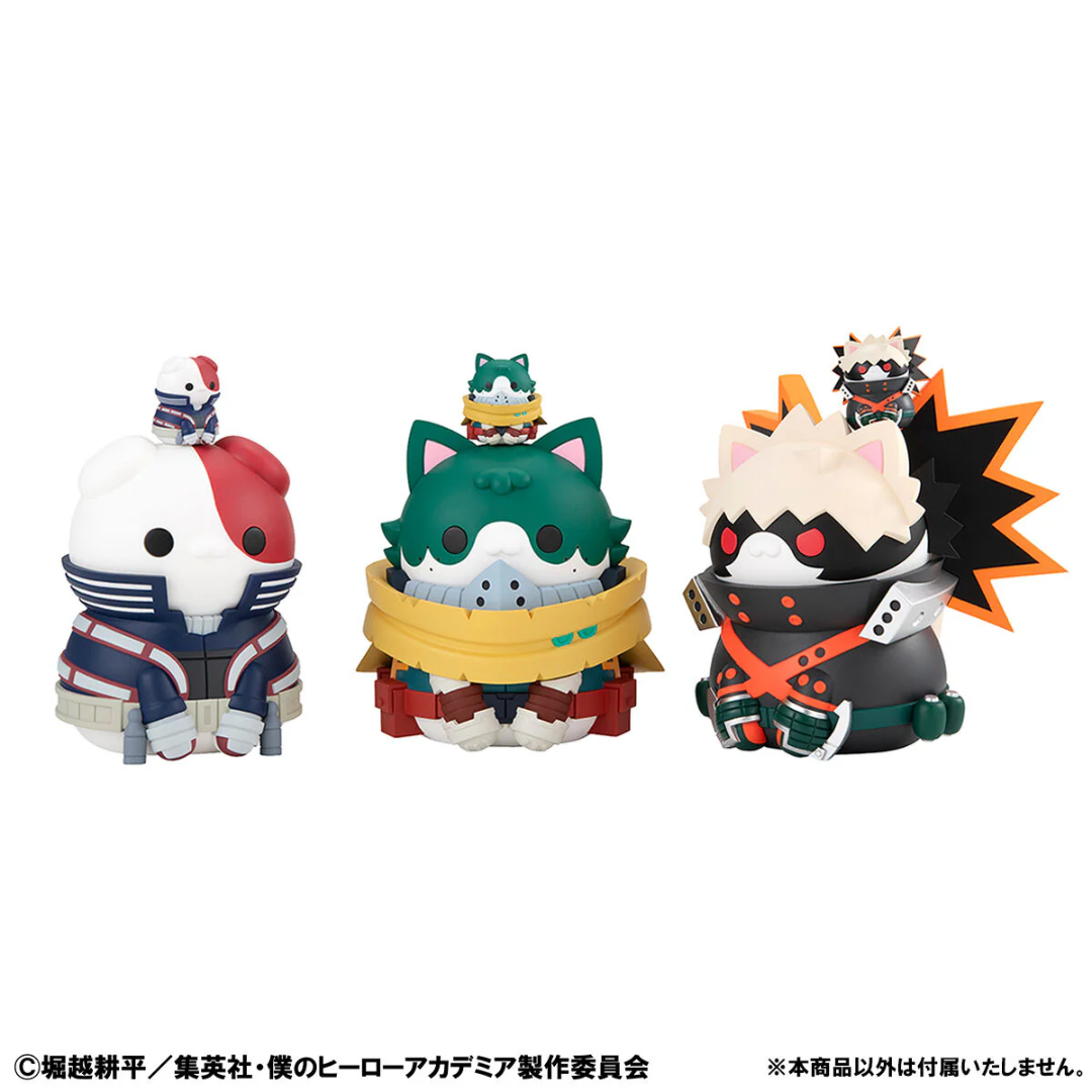 My Hero Academia - MEGA CAT PROJECT - Giant HeroAca Nyanko Izuku Midoriya/Katsuki Bakugo/Shoto Todoroki [PRE-ORDER](RELEASE JUN26)