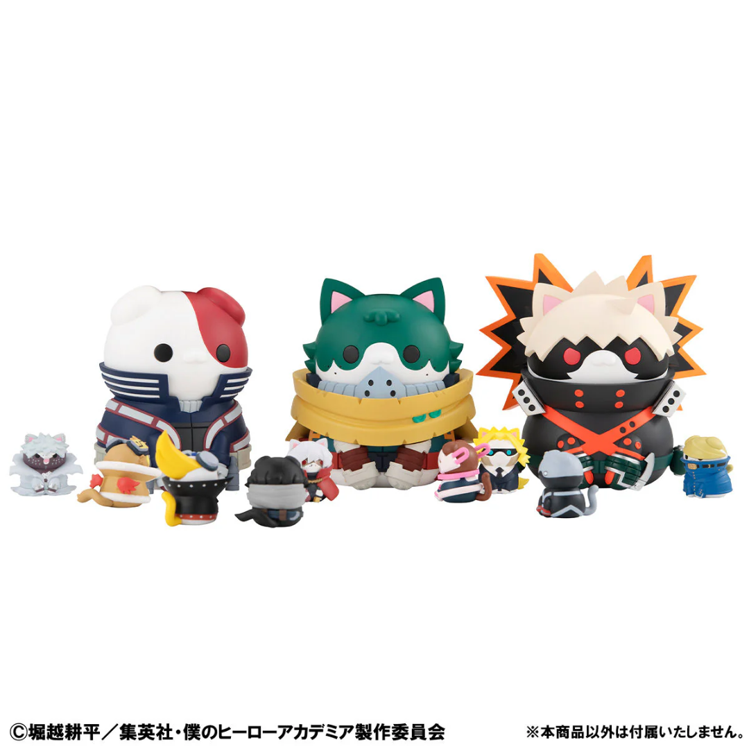 My Hero Academia - MEGA CAT PROJECT - Giant HeroAca Nyanko Izuku Midoriya/Katsuki Bakugo/Shoto Todoroki [PRE-ORDER](RELEASE JUN26)