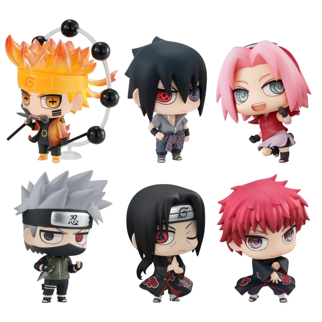 Naruto - ChimiMega Series Naruto Shippuden Mascot Collection【1】( Full Set of 6) [PRE-ORDER] (RELEASES FEB-MAR27)