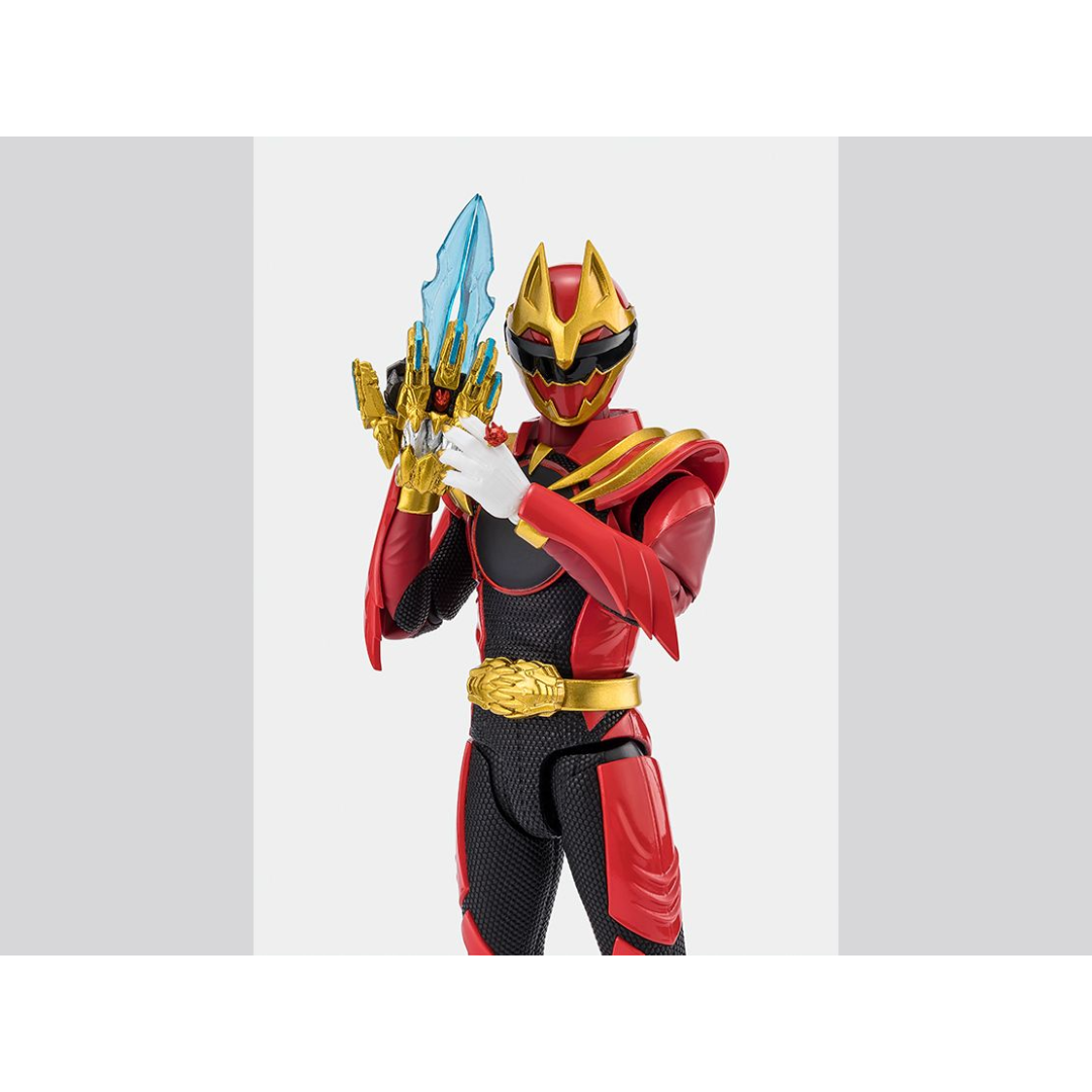 No.1 Sentai Gozyuger - S.H.Figuarts - Gojuu Wolf (Limited Edition with Sentai Ring)  [PRE-ORDER] (RELEASE OCT25)
