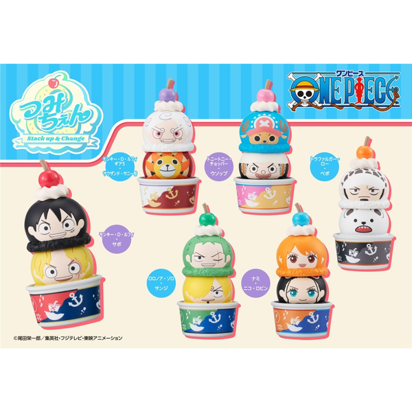 ONE PIECE - Stack Up & Change - ONE PIECE 1BOX (6PCS)