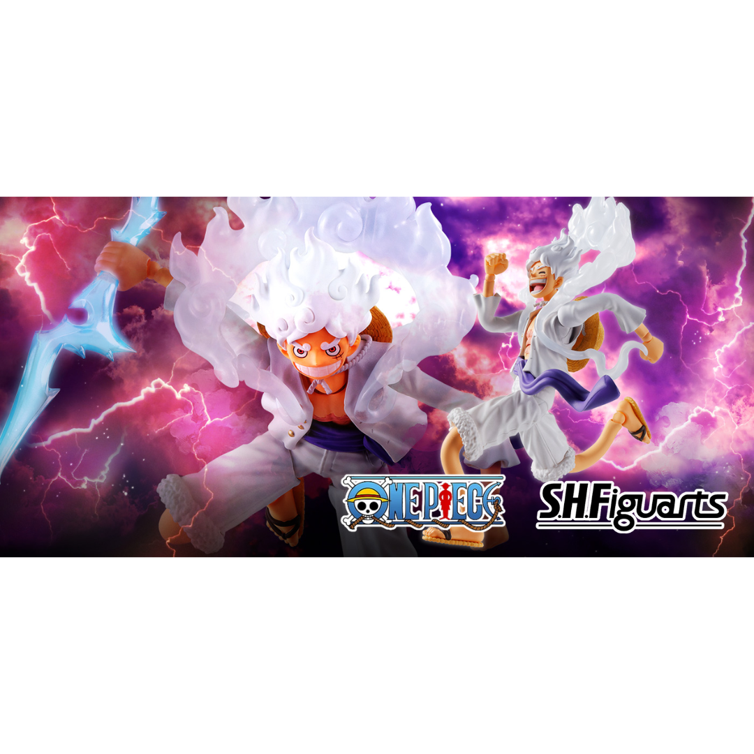 One Piece - S.H.Figuarts - Monkey D. Luffy Gear 5 (Rerelease)  [PRE-ORDER] (RELEASE NOVEMBER25)