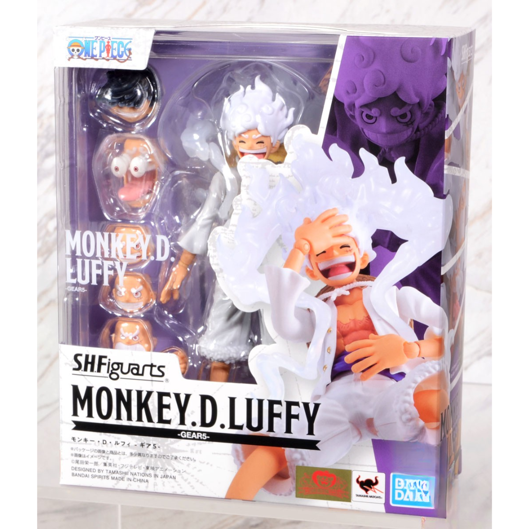 One Piece - S.H.Figuarts - Monkey D. Luffy Gear 5 (Rerelease)  [PRE-ORDER] (RELEASE NOVEMBER25)