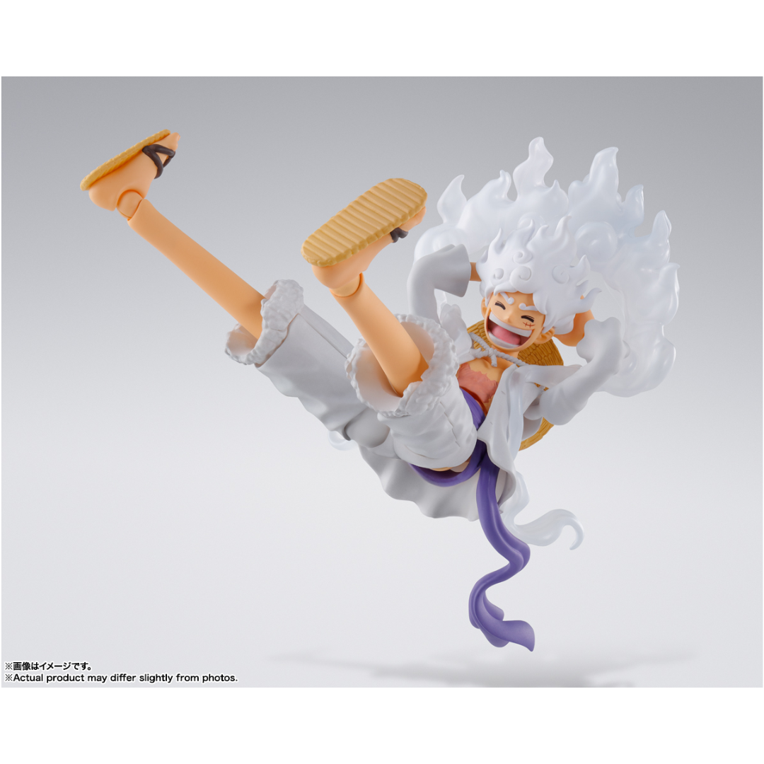 One Piece - S.H.Figuarts - Monkey D. Luffy Gear 5 (Rerelease)  [PRE-ORDER] (RELEASE NOVEMBER25)
