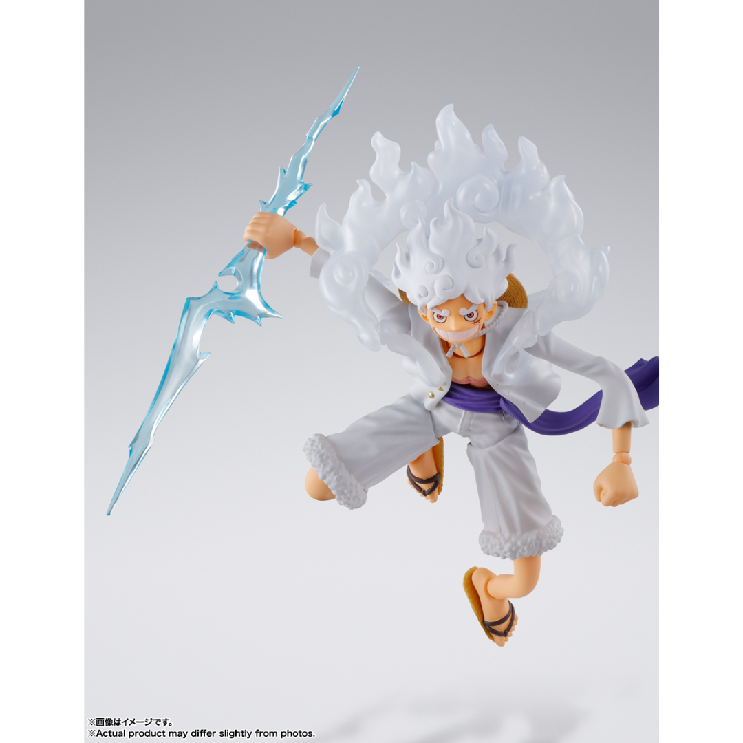 One Piece - S.H.Figuarts - Monkey D. Luffy Gear 5 (Rerelease)  [PRE-ORDER] (RELEASE NOVEMBER25)