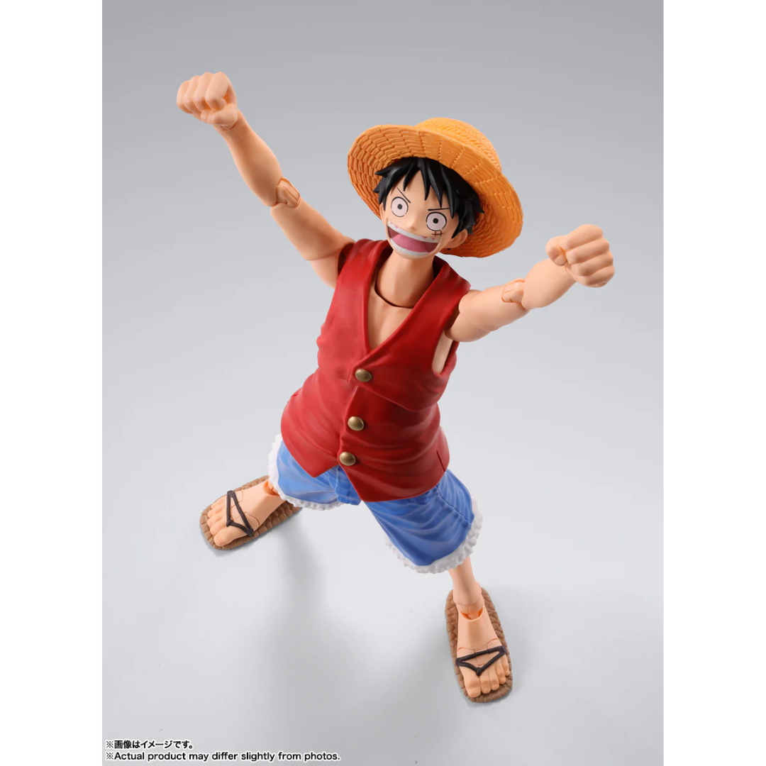 One Piece - S.H.Figuarts - Monkey D. Luffy -Romance Dawn- [PRE-ORDER] (RELEASE OCT25)