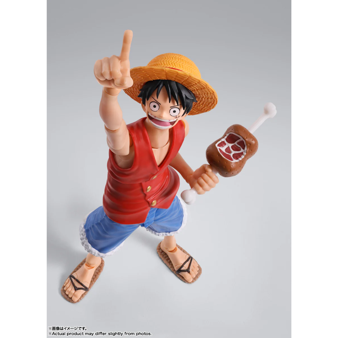 One Piece - S.H.Figuarts - Monkey D. Luffy -Romance Dawn- [PRE-ORDER] (RELEASE OCT25)