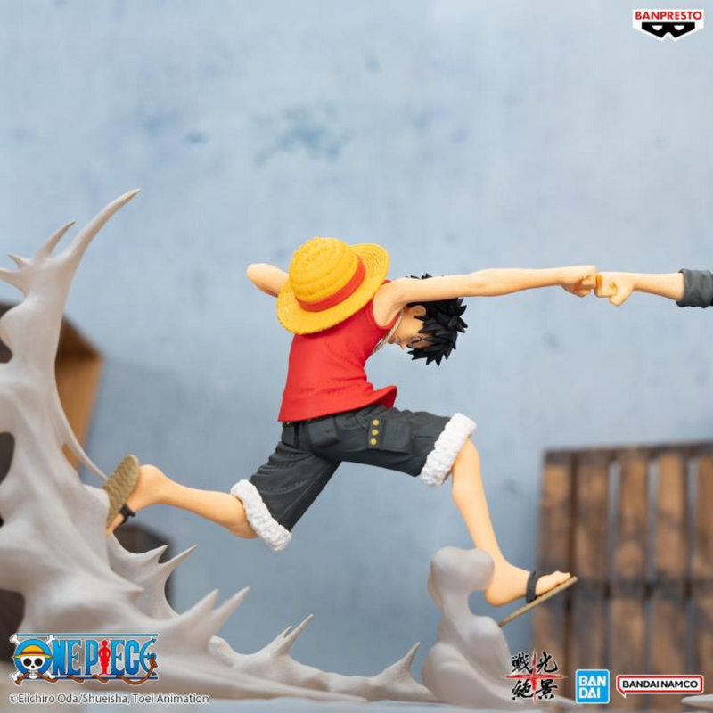 One Piece Senkozekkei Monkey.D.Luffy VS Rob Lucci