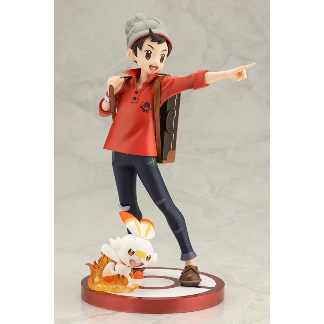 Pokémon - ARTFX J 1/8 Complete Figure - Victor with Scorbunny [PRE-ORDER](RELEASE JUN25)
