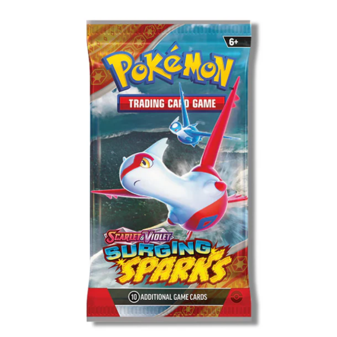 Pokemon English TCG -Scarlet & Violet - Surging Sparks SV08 Booster Bo Pokemon English TCG -Scarlet & Violet - Surging Sparks SV08 Booster Bo